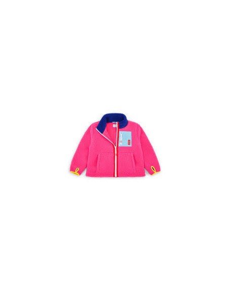 Veste Polaire Fuchsia Enfant – Hello Hossy | Sherpa Douce et Chaude