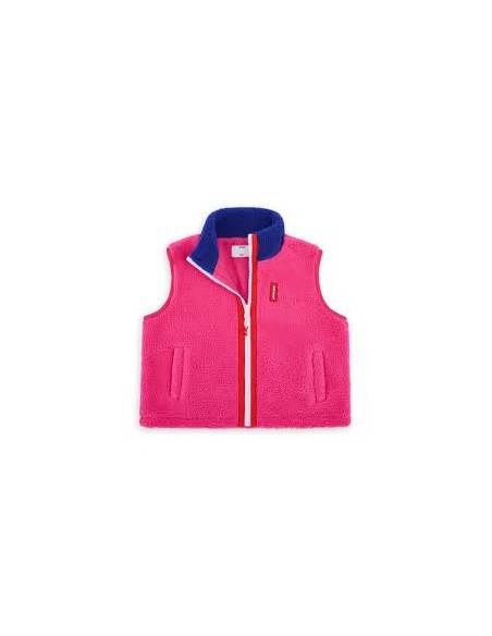 Veste Polaire sans manches Fuchsia - Hello Hossy