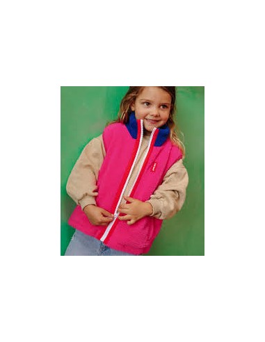 Veste Polaire sans manches Fuchsia - Hello Hossy