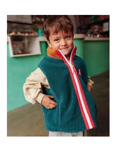 Veste Polaire sans manches Duck Blue - Hello Hossy