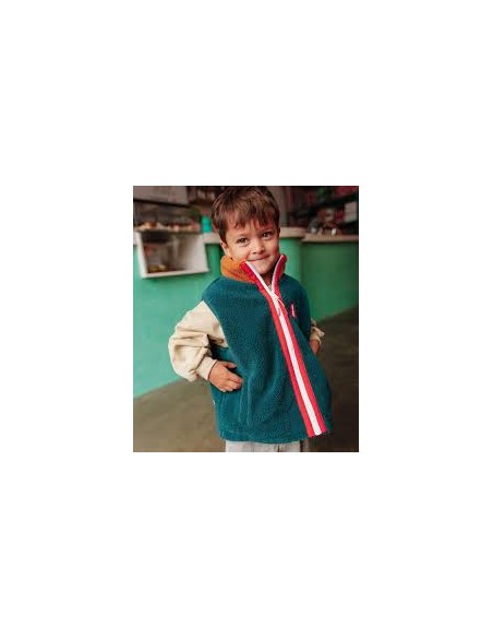 Veste Polaire sans manches Duck Blue - Hello Hossy