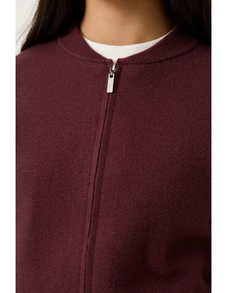 Gilet black cherry - Garcia