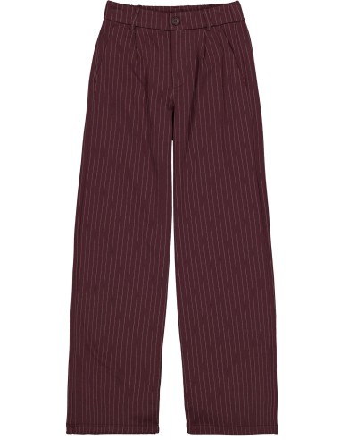 Pantalon black berry rayé - Garcia