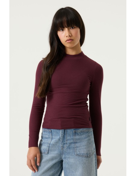 T-shirt manches longues black cherry - Garcia