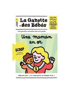 La Gazette des Bébés Une Maman en Or – Jouet d’Éveil en Tissu