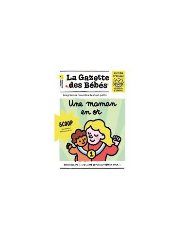 La Gazette des Bébés Une Maman en Or – Jouet d’Éveil en Tissu