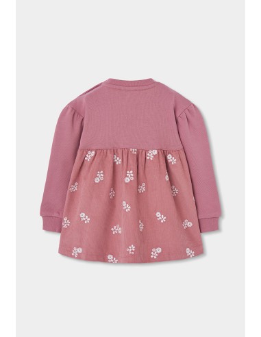 Robe rose broderies - Boboli