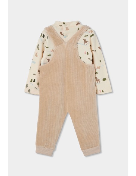 Ensemble body + salopette - Boboli