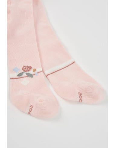 Collant fleurs rose - Boboli