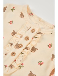 Grenouillère pour bébé fille -Boboli 2