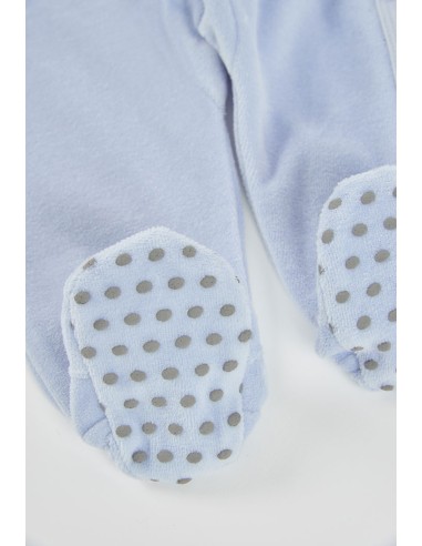 Grenouillere en velours pour bébé garçon -Boboli