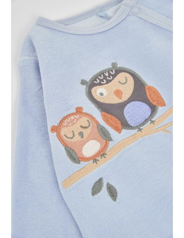 Grenouillere en velours pour bébé garçon -Boboli