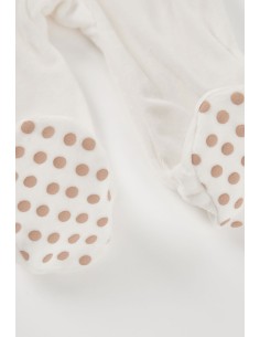 Grenouillère en velours pour bébé -Boboli 2