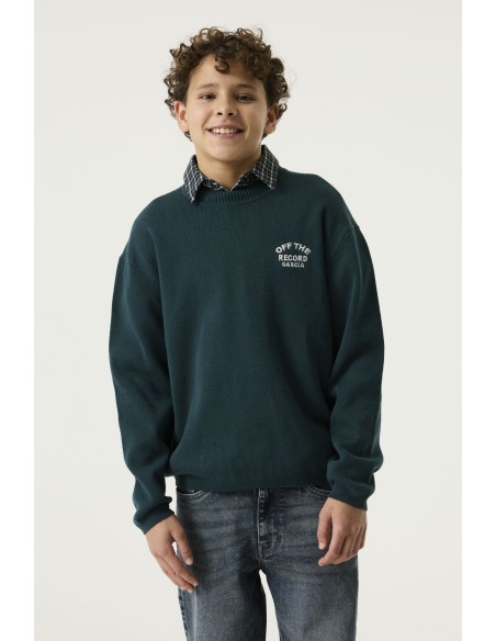 Pull jaded teal Garcia u263440