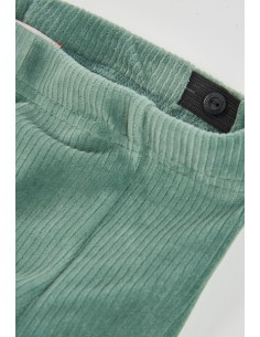 pantalon velours vert Boboli 494052 2