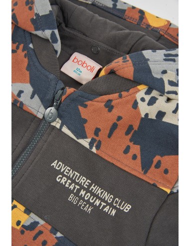 Veste en molleton militaire  - Boboli