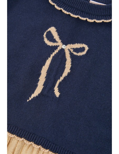 Robe bleu marine / doré - Boboli