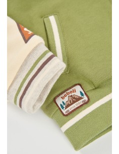 Veste molleton vert boboli  514167 2