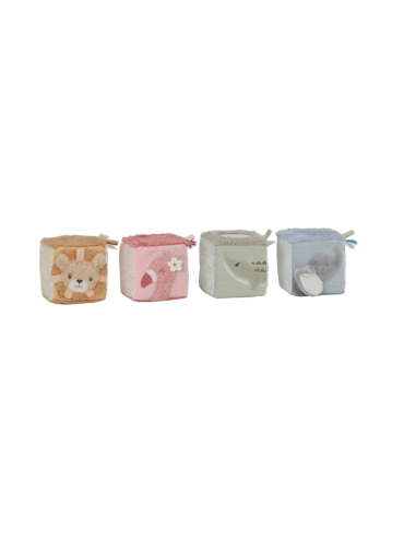 Blocs Sensoriels en Tissu – Little Farm – Little Dutch | Jouet d’Éveil Bébé dès la Naissance