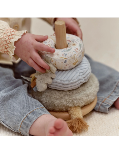 Tour à empiler Fairy Garden Little Dutch – Jouet bois bébé