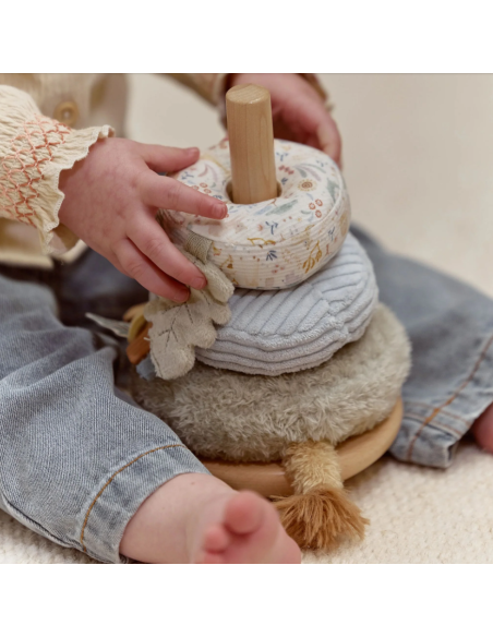 Tour à empiler Fairy Garden Little Dutch – Jouet bois bébé