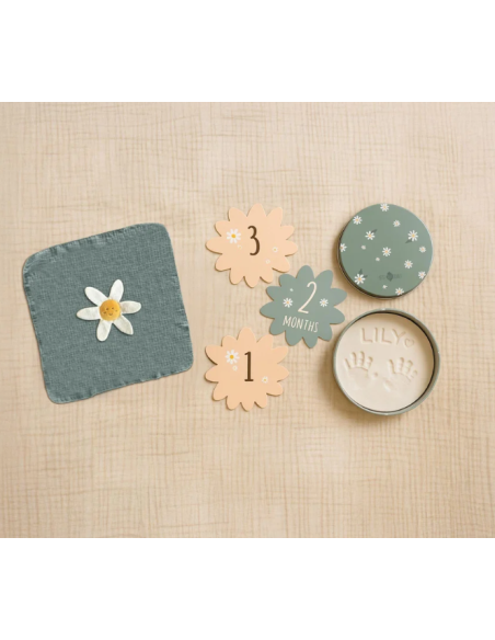 Coffret naissance Daisy blue - Petit artichaut