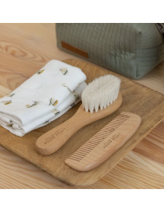 Ensemble brosse et peigne bébé - Little dutch 2