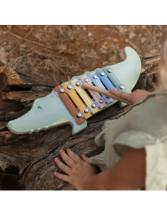 Xylophone crocodile Safari - Little dutch 2