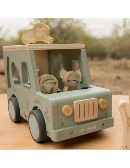 Boîte à formes voiture de safari - Little dutch