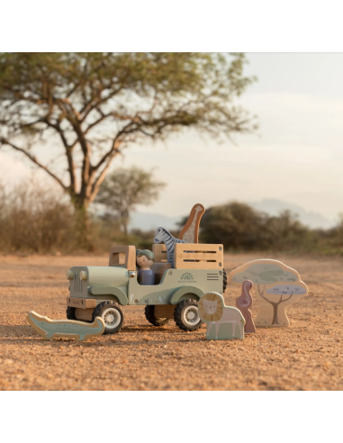 Boîte à formes voiture de safari - Little dutch