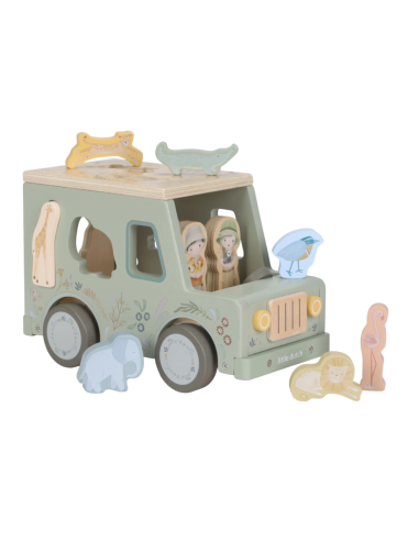 Boîtes à formes voiture safari Little dutch ld7447