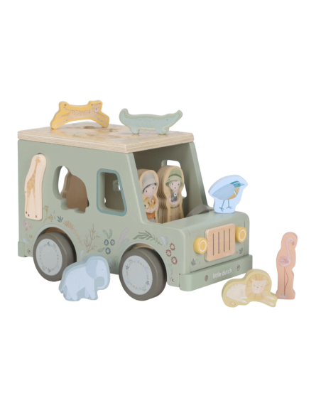 Boîtes à formes voiture safari Little dutch ld7447