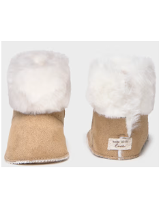 Bottes en fourrure nouveau-né - Mayoral 2