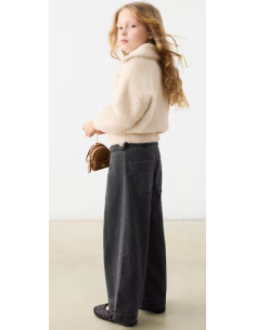 Pantalon en denim wide leg - Mayoral