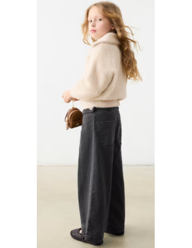 Pantalon en denim wide leg - Mayoral