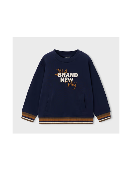 Sweat brodé garçon - Mayoral