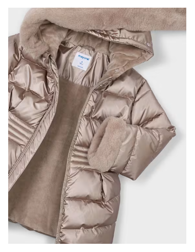Veste fourrure métallisée - Mayoral