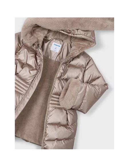 Veste fourrure métallisée - Mayoral