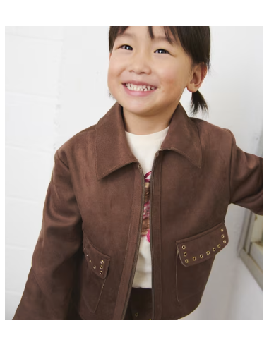 Veste effet daim fille - Mayoral