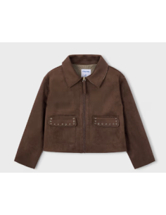 Veste effet daim fille - Mayoral 2