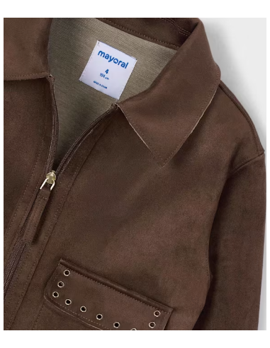 Veste effet daim fille - Mayoral