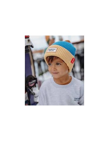 Bonnet Color Block Kingfisher Hello Hossy – Bonnet Enfant