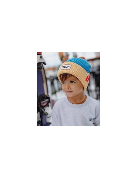 Bonnet Color Block Kingfisher Hello Hossy – Bonnet Enfant