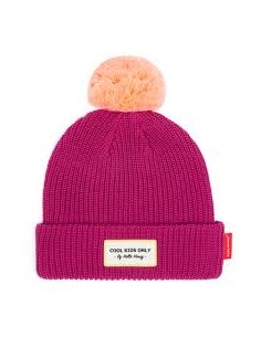Bonnet Color Block Purple Hello Hossy – Bonnet Enfant 2
