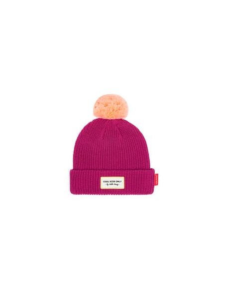 Bonnet Color Block Purple Hello Hossy – Bonnet Enfant
