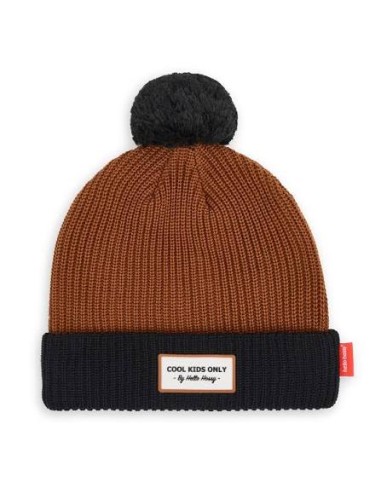 Bonnet Color Block Blacky Hello Hossy – Coton Bio & Polaire