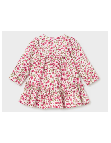 Robe en velours imprimée bébé - Mayoral