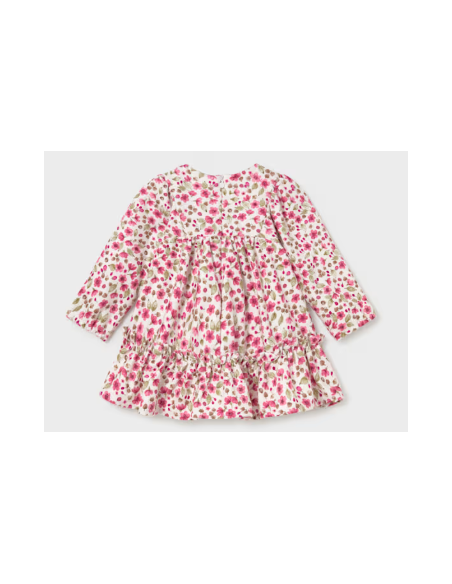 Robe en velours imprimée bébé - Mayoral