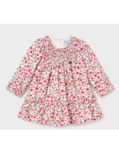 Robe en velours imprimée bébé - Mayoral