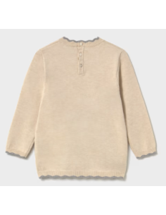 Robe en tricot jacquard bébé - Mayoral 2